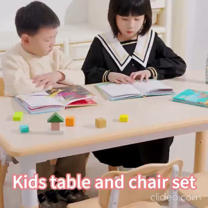 Height Adjustable Kids Table And 2 Chair Set - Toddler Lightweight Activity Table And Chair