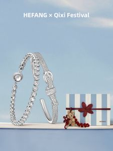 HEFANG Jewelry | Elegant Leather Bracelet Open Design Couple