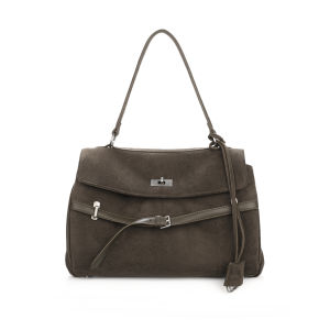 JANDRESS | Cedar Green Large Capacity Backpack Suede