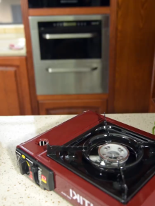 Mini Portable Stainless Steel Travel Single Burner Automatic Ignition Butane Stove Outdoor Camping Home Kitchen Cooker Gas Stove