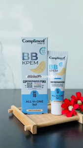 Kem Nền Trang Điểm Compliment BB Cream All-in-One 9in1 35ml Nga - Giúp Che Khuyết Điểm Nâng Tone Da