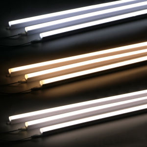T5 Lamp Integrated LED Fluorescent Lamp Bench 1.2 M Warm Yellow White Light Warm Light Household Full Set Energy Saving Light Pipe