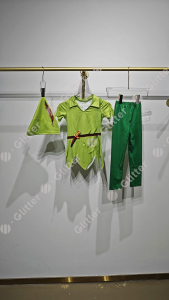 Peter Pan เครื่องแต่งกายเด็กเสื้อผ้า กางเกง หมวก หู การจัดส่งสำหรับเด็ก