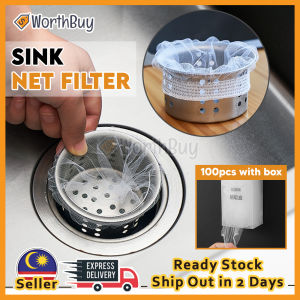 Worthbuy Sink Colander Bathroom Mesh Filter Strainer Drain Filter Disposable Sink Strainer Jaring Sinki Sink Mesh Filter