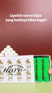GINCU ARAB TAHAN LAMA GINCU ARAB HARE HIJAU ORIGINAL 100% HALAL-DC