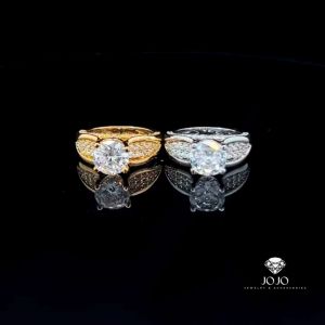 N1240 Nhẫn nữ đính đá CZ cao cấp thiết kế trẻ trung JOJO