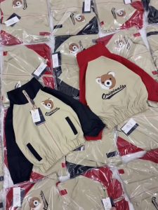 Áo khoác dù 2 lớp Keyer Kid cho bé trai bé gái (size 10-25 kg) hình in dễ thương cho bé AK04