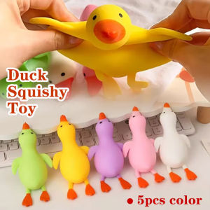 Bandai | Squishy Antistress Duck Fidgets Toys Cute Goose Animals Vent Toys for Kids Adults Decompression Stretch Toys Friends Best Gift