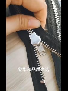 YKK Metal Double Head Zipper No.8 Phụ Kiện Túi Xách Vải Thêu DIY Phụ Kiện May Vá Vật Liệu Thủ Công Nhà Cửa