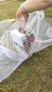 Lưới họa tiết ngôi sao dùng làm phụ kiện gói hoa gói quà tặng