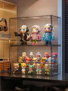 ASCOR | Transparent Dustproof Blind Box Storage Display Rack