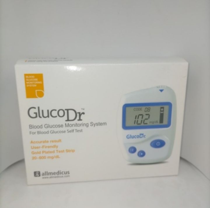 Alat cek gula darah Gluco Dr AGM 2100 | Lazada Indonesia