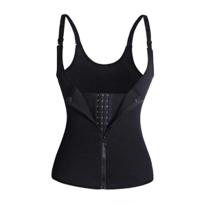 Áo Định Hình Eo Cho Nữ Kiểu Tank Top Có Khóa Kéo Giúp Thon Gọn Bụng Không Tay Đồ Lót Thể Thao Hỗ Trợ Định Hình Cơ Thể