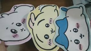 Chiikawa Anime Hachiware Usagi Thảm Hoạt Hình-Mềm Mại Sang Trọng Chống Trơn Trượt Thảm Trải Sàn Cho Phòng Tắm Trang Trí Phòng Khách Xe Ô Tô Đệm