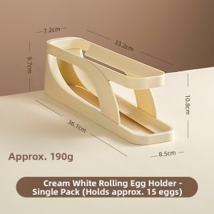 onlycook | Creative Slide Automatic Double Layer Egg Storage Box
