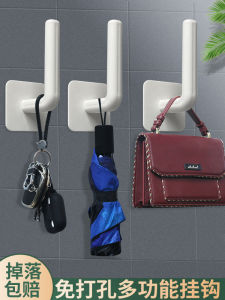 Strong Adhesive Wall Hooks Kitchen Bedroom Clothes No Drilling Traceless Wall Hanging Home Decorative Hardware Bathroom Accessories