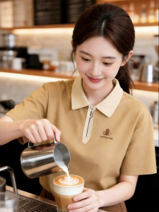 FAYILANG | Summer New High-end Feel Work Uniform Polo Shirt
