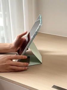 Ốp lưng bảo vệ máy tính bảng đơn giản có chân đế từ tính có thể gập lại cho Galaxy TAB S10 lite S9 FE 11” S9FE+ 12.4