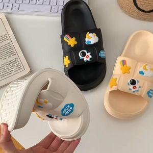 Mainland Sandal Rumah/Kamar Mandi Slipper Strap Comfy Cowok Cewek Sandal Slip On Elastis Sendal Jelly Empuk HSN121