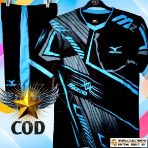 (FREE REQUEST SABLON NAMA & NOMOR) Setelan Jersey Olahraga Dewasa - Jersey Costum - Jersey Futsal Sepakbola Badminton Volleyball - Outdoor