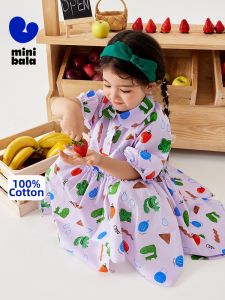 MINI BALA | Soft & Breathable Cotton Mini Dress for Girls