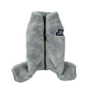 Soft Warm Pet Dog Clothes Fleece Puppy Coat Jumpsuit for Small Dogs Cats Chihuahua Autumn Winter Cozy Pet Apparel with D-ring
