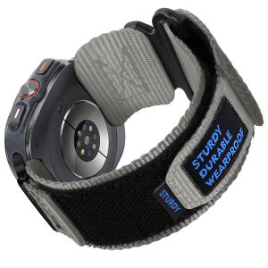 Nylon Strap Compatible with Samsung Galaxy Watch Ultra 47mm (2024/2025 model) Nylon Loop Replacement band for Men