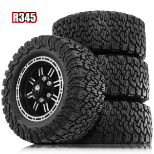 Lốp Cao Su RED SPIDER 4 Chiếc 1.9" 90mm Với Vành Kim Loại Dành Cho Xe RC Crawler 1/10 TRX4 SCX10 Phụ Tùng Nâng Cấp Xe Tải RC
