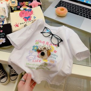JIFANPAUL | Summer Cotton Cartoon Printed T-Shirt For Kids