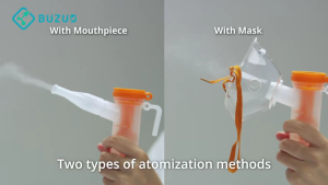 BUZUD Air-compressing Nebulizer 407A for Adults and Kids - Home Use Quiet Fast & Efficient Relief Medical Grade Mesh Technology