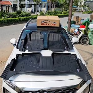 MITSUBISHI XFORCE 2024+: Thảm lót sàn MAXXCAR nhựa TPE đúc nguyên khối 5D tràn viền cao cấp.