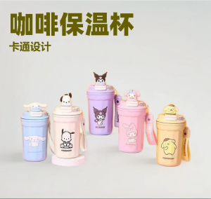 WE 3619 = 三丽鸥304保温杯 Sanrio 304 Thermos Cup ☞ 480ml Ready stock in Malaysia