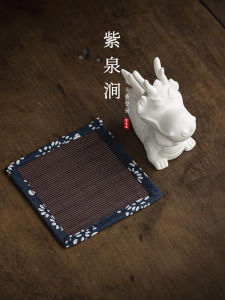 ZiQuanJian JOJOS L. PD. Purple Spring Ravine Ceramic White Dragon Tea Pet Display Piece Twelve Zodiacs Tea Table Tray Figurine