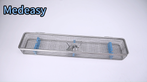 Disinfection baskets for instruments and endoscopes