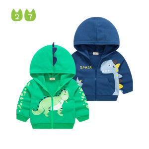 3D Dinosaur Design Boys Hoodie