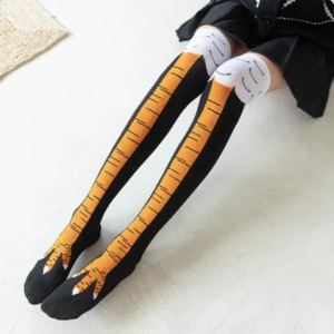 Crazy Funny Chicken Feet Socks for Women Men 3D Novelty Gag Gifts Stocking Stuffers Christmas Gifts for Adults
