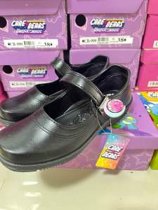 รองเท้านักเรียนหญิง CHAPPY CB-999หนังดำ ใหม่ล่าสุด!! เด็กโต นักเรียนรุ่นเข็มขัด My Little Pony