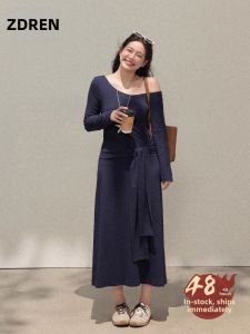 ZHANGDAREN | Đầm Dáng A Kiểu Hàn Quốc Dành Cho Người Mập
