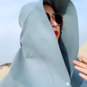 Large Brim Sun Hat for Womens Neck Protection Hat Wide Brim Shawl Sunscreen Ponytail Cap