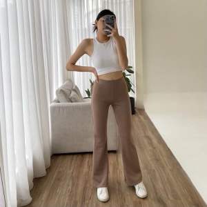 Flare Pants-Haigwaist Flare Pants-Haigwaist Kulot Cutbray Scuba