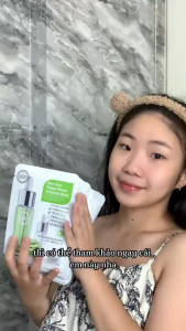 Mặt Nạ Dưỡng Trắng Da Lô Hội Non The Nature Book Hàn Nhập Khẩu Chính Hãng