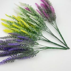 Bunga Lavender Pamelo 5 Cabang Plastik: Dekorasi & Penggunaan