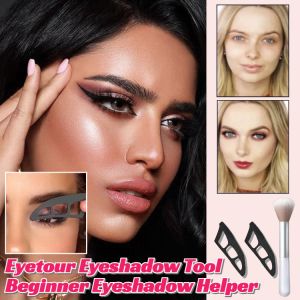Eyetour Eyeshadow Tool Beginner Eyeshadow Helper Eyeshadow Guide Make-Up Stencils Pads Eye Makeup Tool