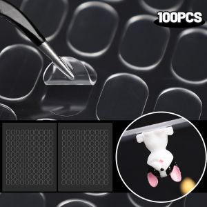 【On Sale】100Pcs Nano Glue Acrylic Double-sided Adhesive Desk Ornaments Fixed Sticker Nano Paste Glue Dot