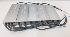 Lighting transformer AC190-240V to DC12V 24V 200W-600W Aluminum outdoor IP67 waterproof switching power supply for LED lighting advertising light boxes