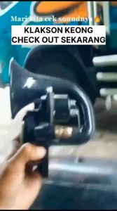 COD OTOHEROES Klakson Angin Keong Trompet Mobil Truk Loud Air Horn 135dB 12V 24V