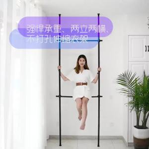 YYBAIO | No-drilling Freestanding Closet Rack for Hanging and Storing Clothes