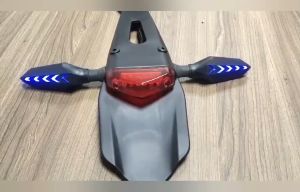 2PCS Motorcycle Turn Signal Light Flowing Water Blinker