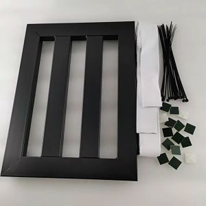 [New Arrival] Guitar Effect Pedal Board 37cm Large Size Alloy Metal DIY Case Effects Pedalboard Cases for Electric Guitar with Adhesive Backing