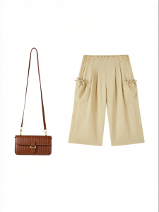 Purcotton | Sunproof Childrens Girl Trousers 3/4 Culottes
